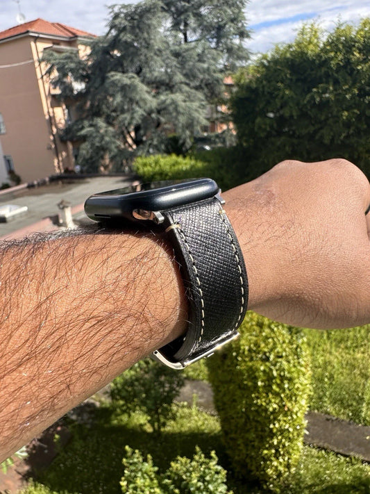 Apple Watch Strap - Vintage Pure Italian Leather iWatch Band Handmade