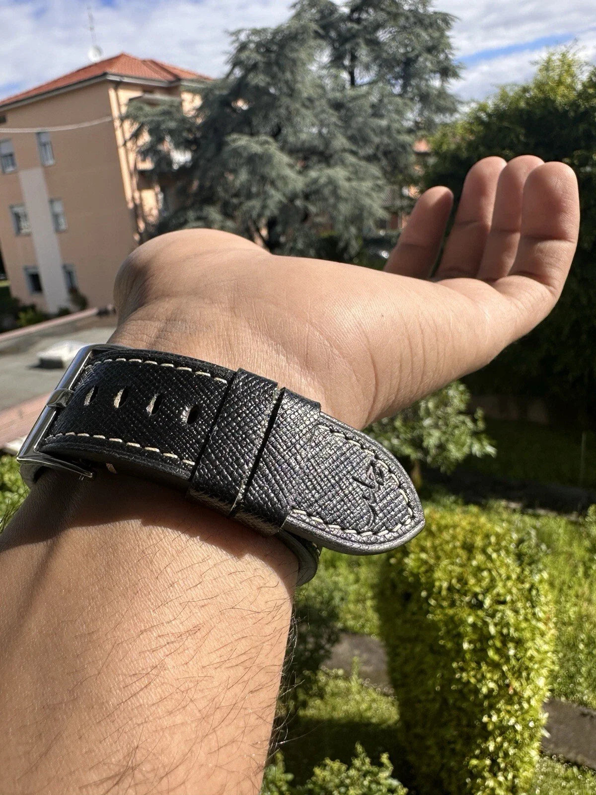Apple Watch Strap - Vintage Pure Italian Leather iWatch Band Handmade